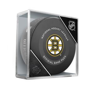 InGlasCo Fanouškovský puk NHL Official Game Puck (1ks), Boston Bruins