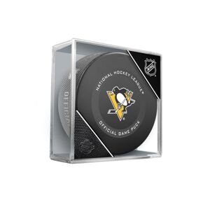 InGlasCo Fanouškovský puk NHL Official Game Puck (1ks), Pittsburgh Penguins