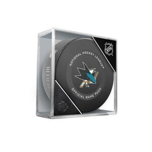 InGlasCo Fanouškovský puk NHL Official Game Puck (1ks), San Jose Sharks
