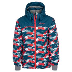 Chlapecká lyžařská bunda kilpi ateni-jb tyrkysová 146