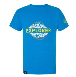 Chlapecké bavlněné tričko kilpi salo-jb modrá 110_116