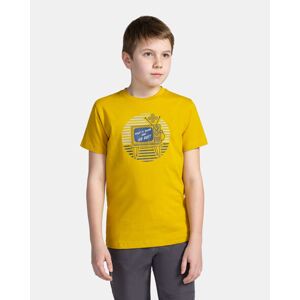 Chlapecké triko kilpi salo-jb žlutá 122_128