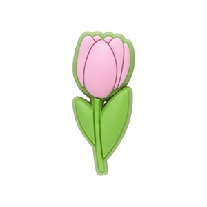 Crocs odznáček jibbitz tulipán růžová uni