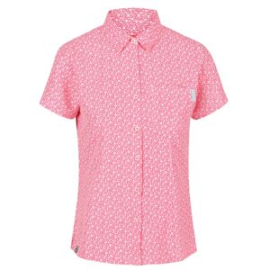 Dámská košile regatta mindano v růžová/bílá 34