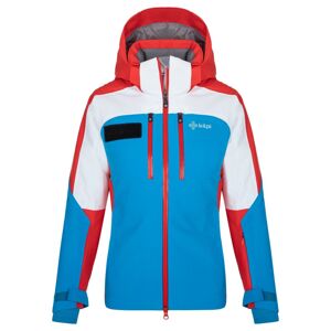 Dámská lyžařská bunda kilpi dexen-w modrá/červená 38