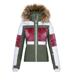 Dámská lyžařská bunda kilpi elza-w khaki 34