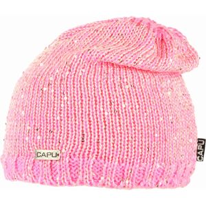 Dámská zimní čepice capu 428 světle růžová