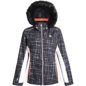 Dámská zimní lyžařská bunda dare2b copius černá/bílá 36