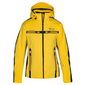 Dámská zimní lyžařská bunda kilpi hattori-w žlutá 34