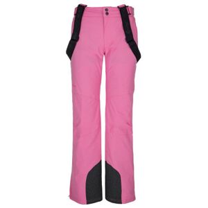 Dámské lyžařské kalhoty kilpi elare-w růžová 42s