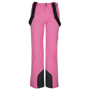 Dámské lyžařské kalhoty kilpi elare-w růžová 44