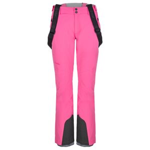 Dámské lyžařské kalhoty kilpi eurina-w růžová 34