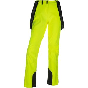 Dámské lyžařské kalhoty kilpi rhea-w žlutá  38