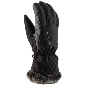 Dámské lyžařské rukavice viking silvana černá 6