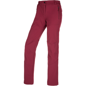 Dámské outdoorové kalhoty kilpi lago-w tmavě červená  34