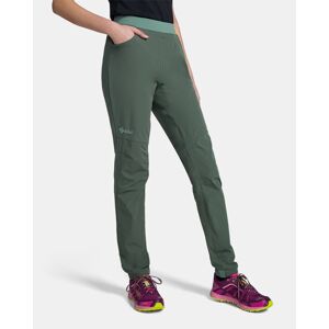 Dámské outdoorové kalhoty kilpi mimi-w tmavě zelená 34