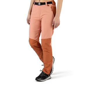 Dámské outdoorové kalhoty viking sequoia růžová/oranžová l