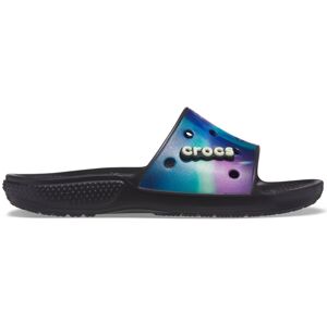 Dámské pantofle crocs classic slide černá/fialová 36-37