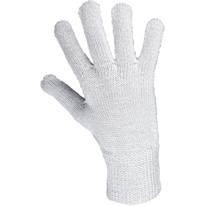 Dámské pletené rukavice sherpa fanis světle šedá uni