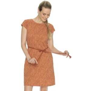 Dámské šaty bushman caressa oranžová xl