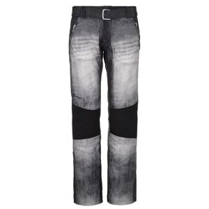 Dámské zimní softshellové kalhoty kilpi jeanso-w černá 36