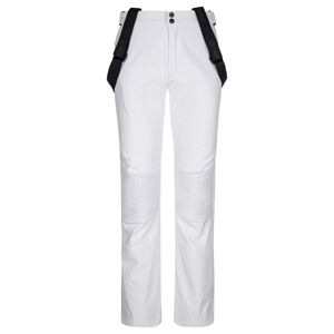 Dámské softshellové lyžařské kalhoty kilpi dione-w bílá 34