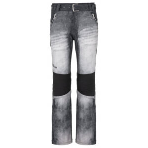 Dámské softshellové lyžařské kalhoty kilpi jeanso-w černá 34
