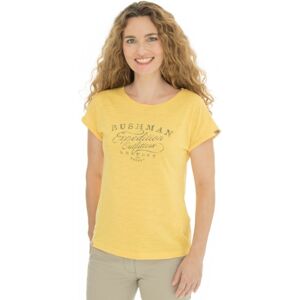Dámské tričko bushman kira žlutá l
