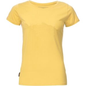Dámské tričko bushman pastaza ii žlutá l