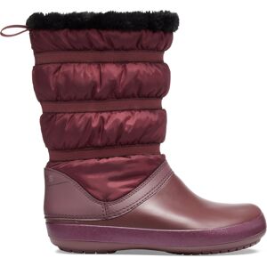 Dámské zimní boty crocs crocband winter boot vínově červená 36-37