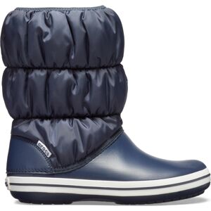 Dámské zimní boty crocs winter puff boot tmavě modrá/bílá 36-37
