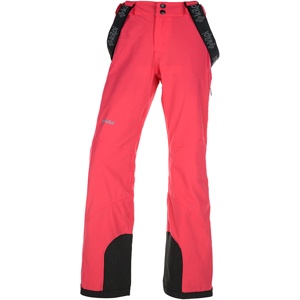 Dámské zimní lyžařské kalhoty kilpi europa-w růžová  34