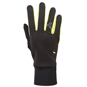 Dámské zimní rukavice silvini rieser černá/neonově žlutá m