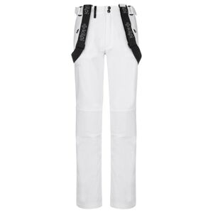 Dámské zimní softshellové kalhoty kilpi dione-w bílá 34