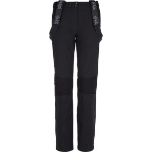 Dámské zimní softshellové kalhoty kilpi dione-w černá 40