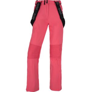 Dámské zimní softshellové kalhoty kilpi dione-w růžová   44