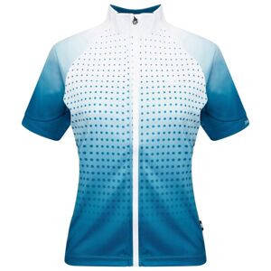 Dámský cyklistický dres dare2b propell modrá/bílá 34