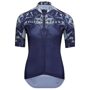 Dámský cyklistický dres silvini mottolina tmavě modrá l