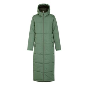 Dámský dlouhý zimní prošívaný kabát reputable ii zelená 36