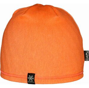 Dětská čepice capu 215 oranžová