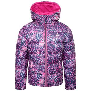 Dětská prošívaná zimní bunda dare2b bravo růžová/modrá 152