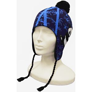 Dětská zimní čepice capu 4471 tmavě modrá