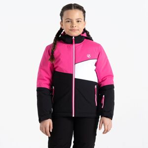 Dětská zimní lyžařská bunda dare2b steazy růžová/černá 134-140