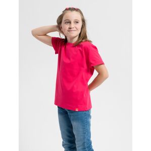 Dětské bavlněné triko cityzen dorotka malinové 128-134
