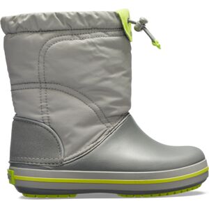 Dětské boty crocs crocband lodgepoint boot k šedá 23-24