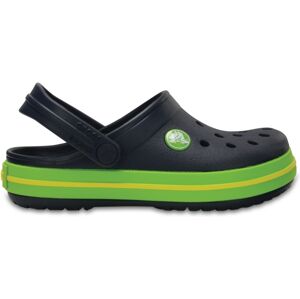 Dětské boty crocs kids' crocband™ clog tmavě modrá/zelená 29-30