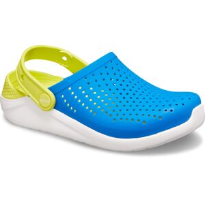 Dětské boty crocs literide clog k modrá/zelená 29-30