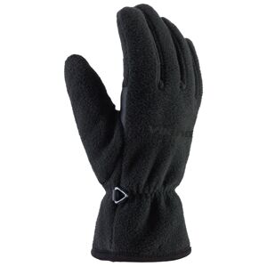 Dětské fleecové rukavice viking comfort černá 4