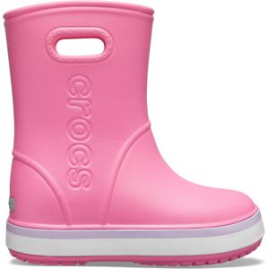 Dětské holínky crocs crocband rain boot k růžová 28-29