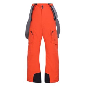 Dětské lyžařské kalhoty 2117 isfall oranžová 128